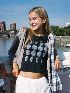 Brandy melville Elodie  Moon Phase top